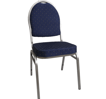 Stohovateľná stolička JEFF 3 NEW Tempo Kondela Modrá