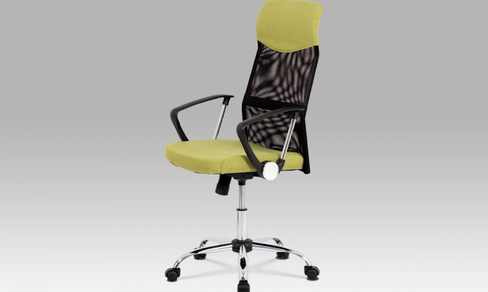 Kancelárska stolička KA-E301 látka / kov Autronic Zelená