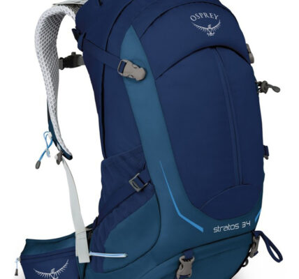 OSPREY STRATOS 34 II Turistický batoh OSP2103042603 eclipse blue SM