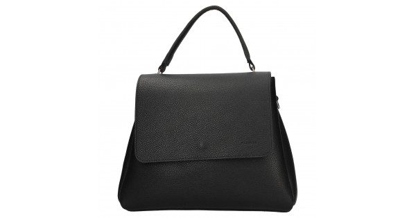 Dámska kožená kabelka Facebag Ditta – čierna