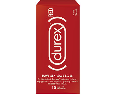Durex Kondomy Red 10 ks