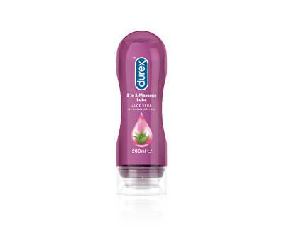 Durex Intímny masážny gél 2v1 s Aloe Vera 200 ml