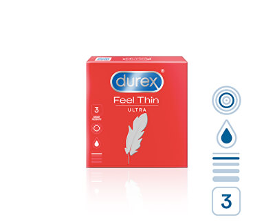 Durex Kondomy Feel Ultra Thin 10 ks