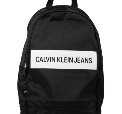 Calvin Klein Jeans Batoh  čierna / biela