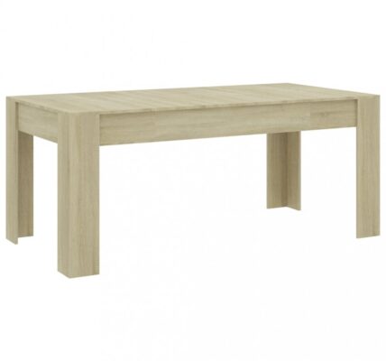 Jedálenský stôl 180×90 cm Dekorhome Dub sonoma