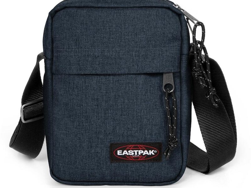 EASTPAK Taška cez rameno  tmavomodrá / čierna