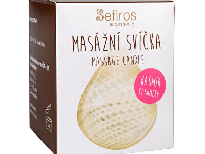 Sefiros Masážna sviečka Kašmír (Massage Candle) 120 ml
