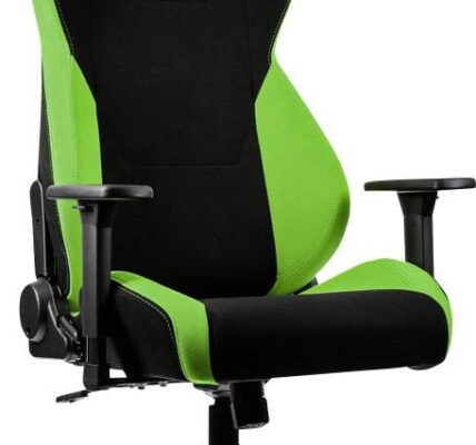 Herné stoličky Nitro Concepts S300 Atomic Green, NC-S300-BG, čierna, zelená