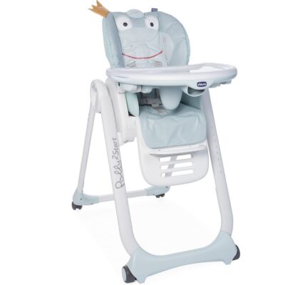 CHICCO Stolička jedálenská Polly 2 Start – Froggy