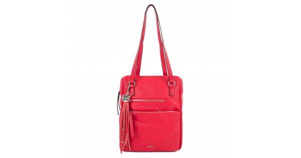 Dámska batôžky-kabelka Tamaris Adolej – červená