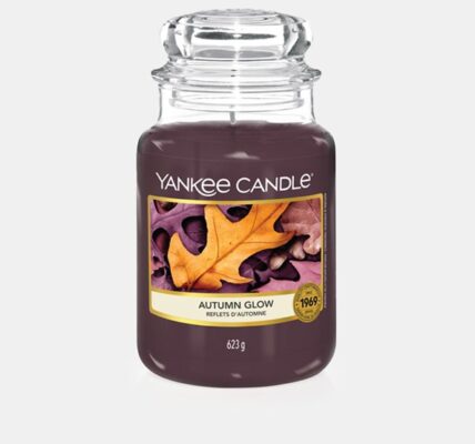 Sviečka Yankee Candle Autumn Glow veľká