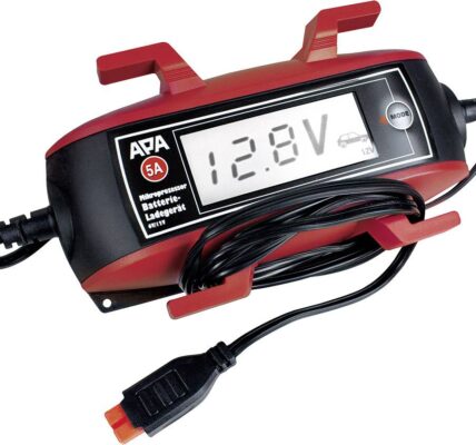 Nabíjačka autobatérie APA 16633, 6 V, 12 V, 2.5 A, 2.5 A, 5 A