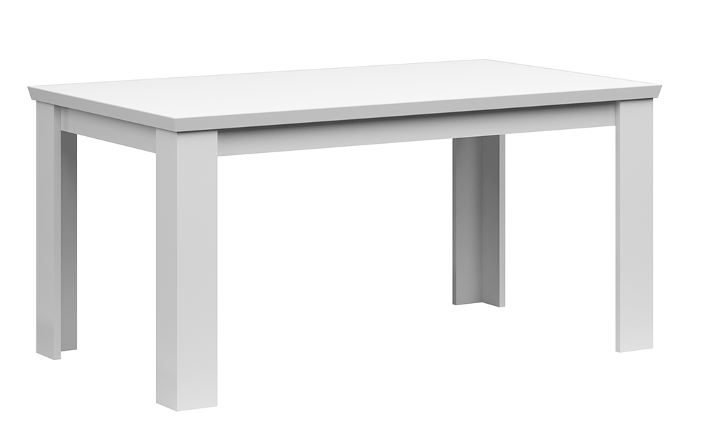 Rozkladací jedálenský stôl ARYAN biela,Rozkladací jedálenský stôl ARYAN biela