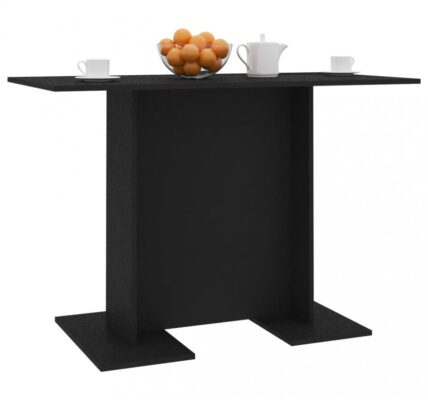 Jedálenský stôl 110×60 cm Dekorhome Čierna,Jedálenský stôl 110×60 cm Dekorhome Čierna