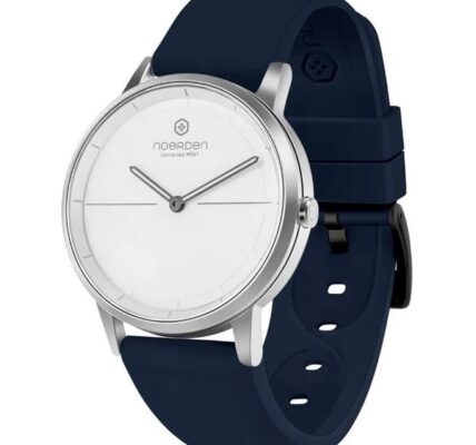 Smart hybridné hodinky Noerden Mate 2, modrá