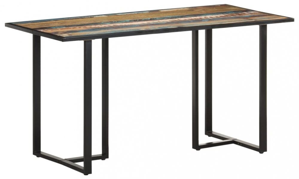 Jedálenský stôl masívne drevo / kov Dekorhome Recyklované drevo,Jedálenský stôl masívne drevo / kov Dekorhome Recyklované drevo
