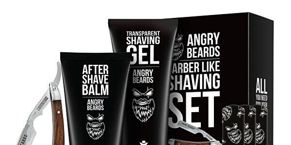 Angry Beards Súprava na holenie s shavettou Žižka