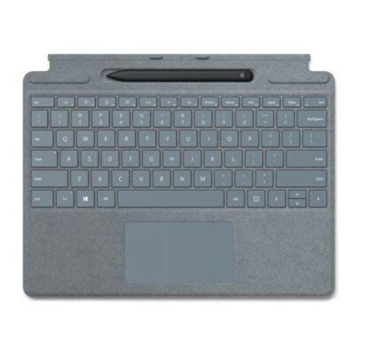 Microsoft Surface Pro X Keyboard + Pen bundle EN, platinový 25O-00067