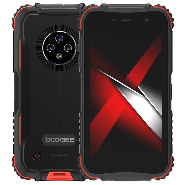 Odolný telefón Doogee S35 2GB/16GB, červená + DÁREK Držák na mobil mring