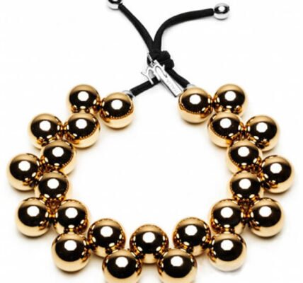 Ballsmania Originálne náhrdelník C206MIRR-GOLD Mirror
