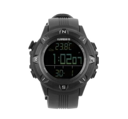 Digitálne multifunkčné hodinky CLAWGEAR® Mission Sensor Mk.II – Čierna (Farba: Čierna)