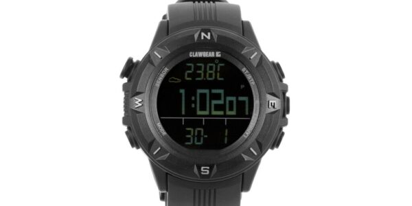 Digitálne multifunkčné hodinky CLAWGEAR® Mission Sensor Mk.II – Čierna (Farba: Čierna)
