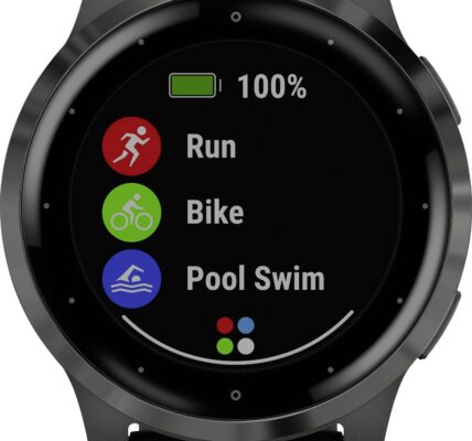 Smart hodinky Garmin vivoactive 4 Small Black/Gunmetal