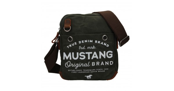 Pánska taška cez rameno Mustang Palladi – zelená