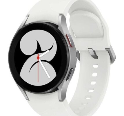 Smart hodinky Samsung Galaxy Watch Active 4, 40mm, strieborná