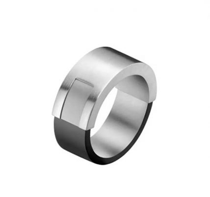 Calvin Klein Oceľový pánsky prsteň Magnet KJ4DBR2101 57 mm