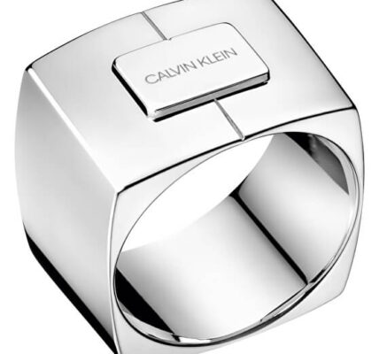 Calvin Klein Luxusné oceľový prsteň Assertive KJAHMR0001 52 mm