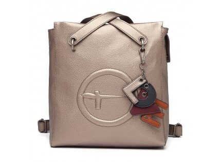 Dámska batôžky kabelka Tamaris Fee – bronzovo-hnedá