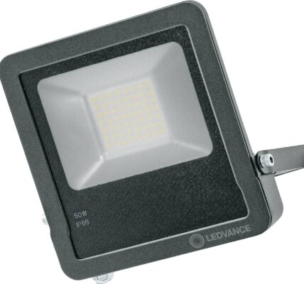 LED vonkajšie osvetlenie LEDVANCE SMART+ DIMMABLE 50 W 4058075474666, 50 W, N/A, tmavosivá