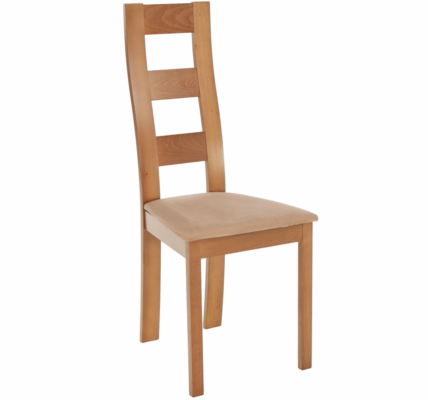 Jedálenská stolička FARNA hnedá / dub medový,Jedálenská stolička FARNA hnedá / dub medový