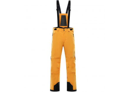 ALPINE PRO NUDD 6 Pánske lyžiarske nohavice MPAS475231 radiant yellow XXL