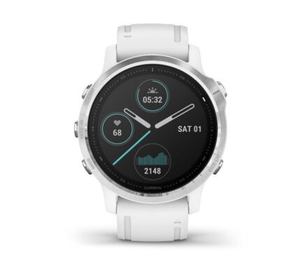 Garmin FENIX 6S, Silver, White band 010-02159-00