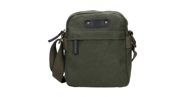 Pánska taška cez rameno 2JUS Monet – zelená