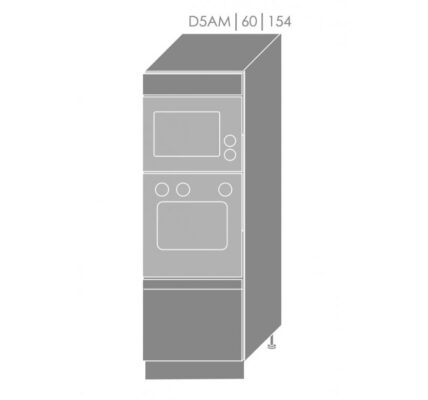 EXT Spodná kuchynská skrinka Tivoli D5AM/60/154 FAREBNÉ PREVEDENIE KORPUSU: Lava, FAREBNÉ PREVEDENIE DVIEROK ICA: ICA 0238