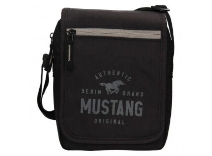 Pánska taška cez rameno Mustang Dénic – čierna