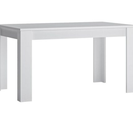 EXT Jedálenský stôl FRIBO FRIT03 FARBA: biela alpská