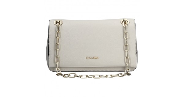 Dámska crossbody kabelka Calvin Klein Convertible Shoulder Bag – krémová
