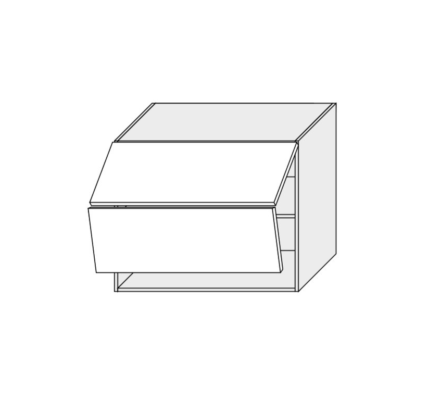 ArtExt Kuchynská skrinka horná, W8B/90 Aventos Essen Farba korpusu: GREY