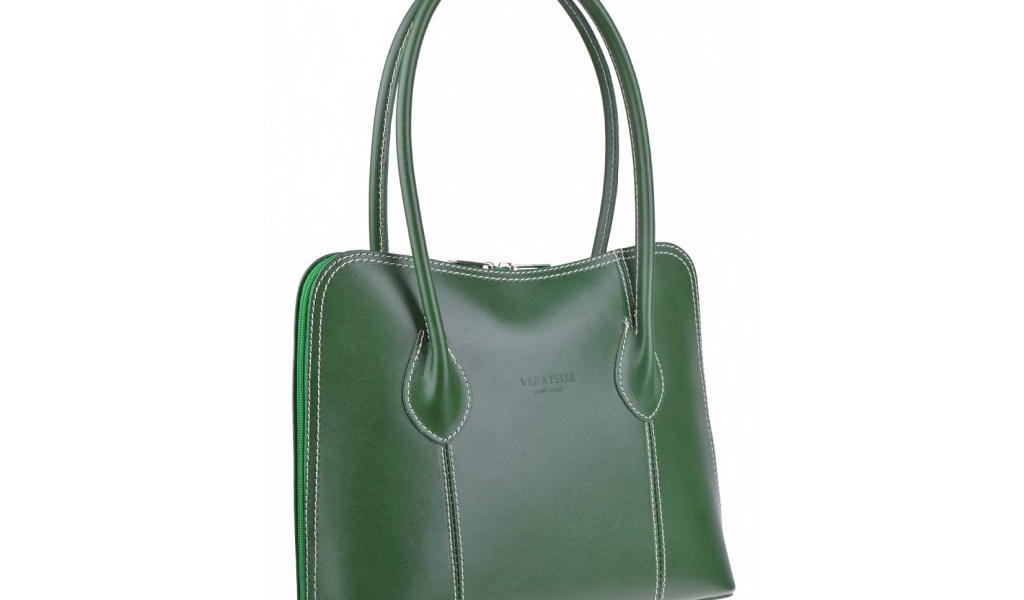 Talianská kožená kabelka Palagio Verde