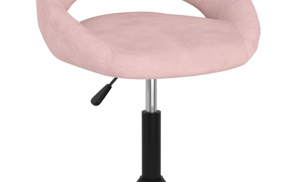 Barová stolička zamat / kov Dekorhome Ružová,Barová stolička zamat / kov Dekorhome Ružová