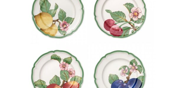 Jedálenský tanier, set 4ks, kolekcia French Garden Modern Fruits – Villeroy & Boch