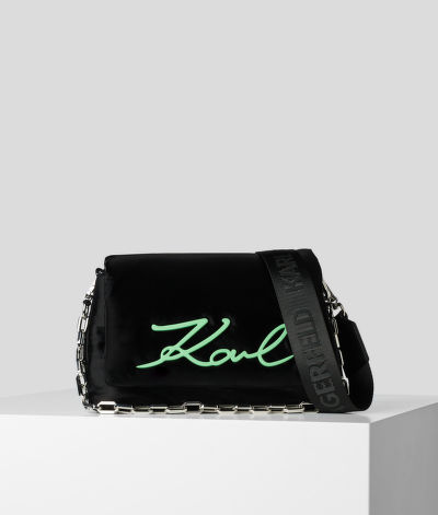 Kabelka Karl Lagerfeld K/Signature Soft Sm Sb