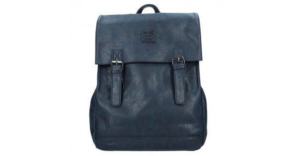 Moderný batoh Enrico Benetti 66195 – tmavo modrá