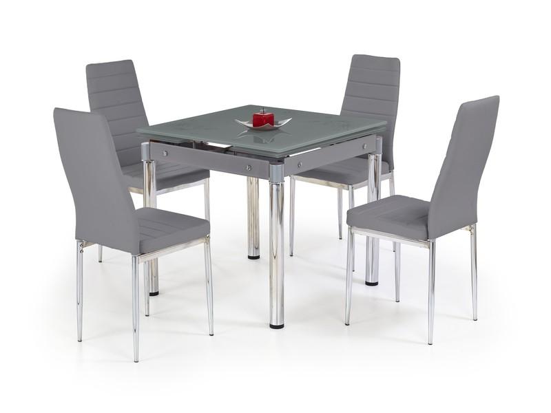 Jedálenský stôl rozkladací KENT Sivá,Jedálenský stôl rozkladací KENT Sivá