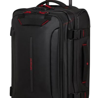 Samsonite Cestovní taška na kolečkách Ecodiver Doubleframe 40 l – černá