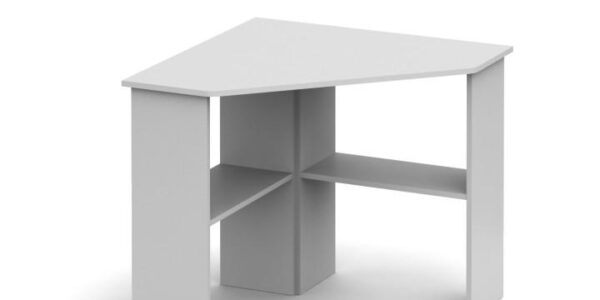Počítačový stôl RONY NEW rohový biela,Počítačový stôl RONY NEW rohový biela